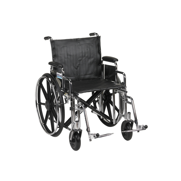 Drive Medical Sentra Extra Heavy Duty Wheelchair - 20" Seat std20dda-sf